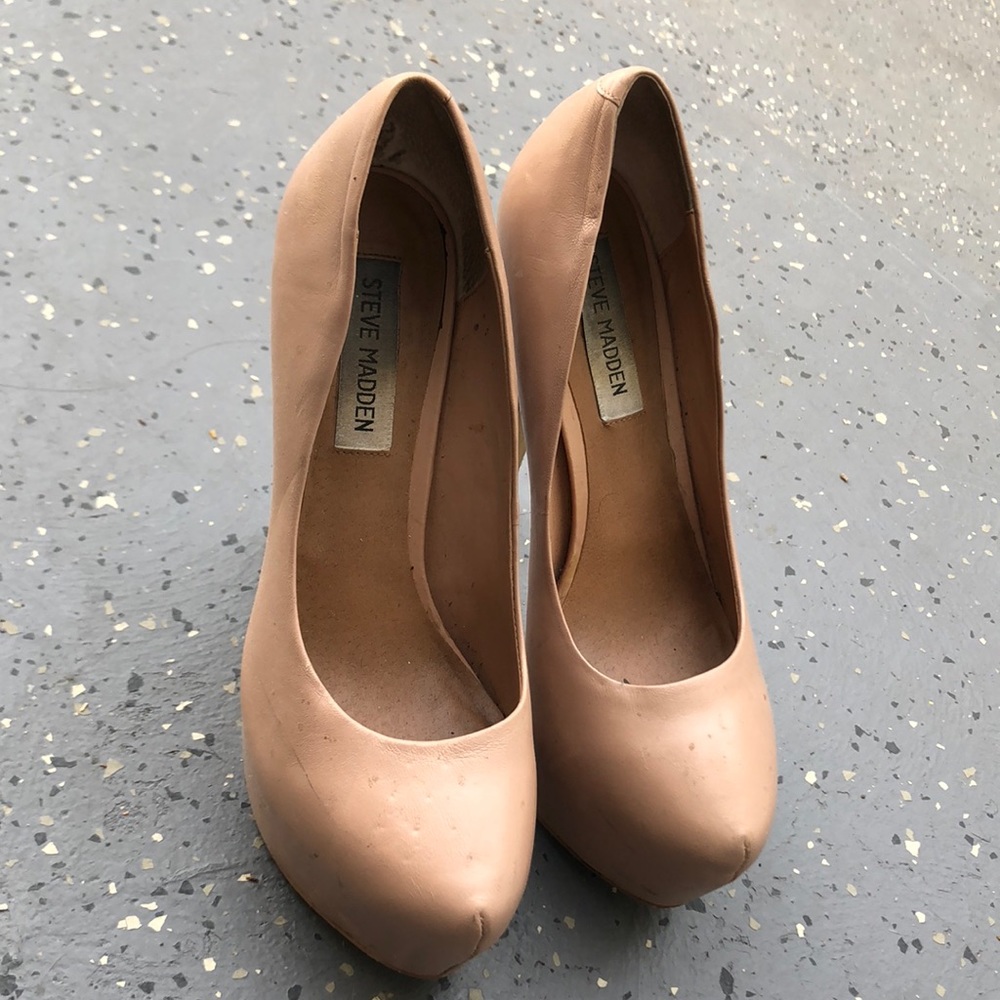 Steve madden Dejavu blush heels size 7.5